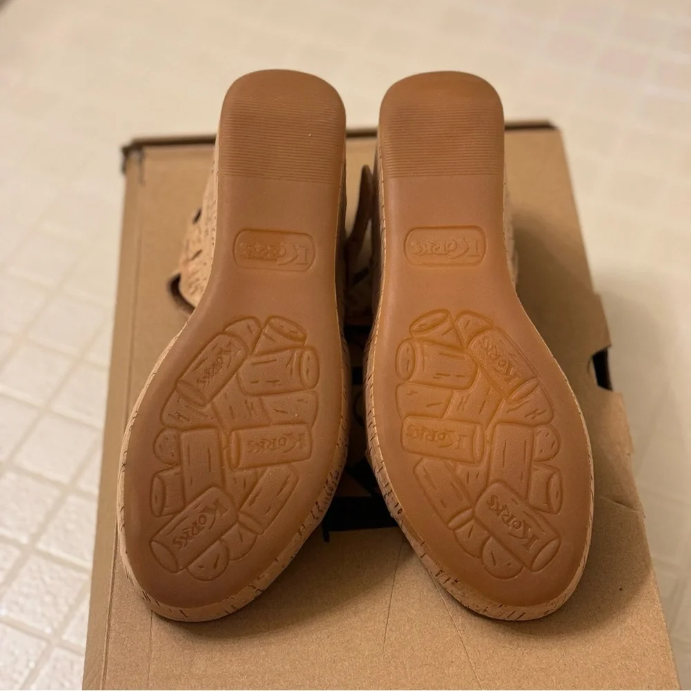 Kork-Ease Korks Denica Wedge Platform Heeled Sandals Size 6 - Picture 6 of 7